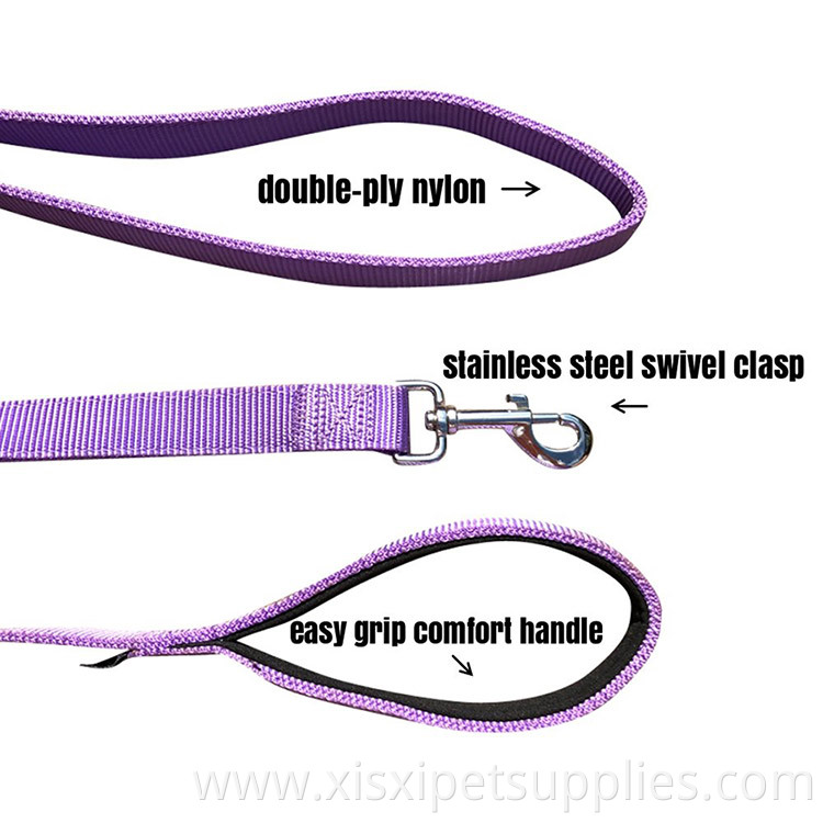 Wholesale Good Quality Retractable Dog Collar Rope Leash BREAKAWAY Personalized Nylon Quick Release Padded All Seasons RIBBONS